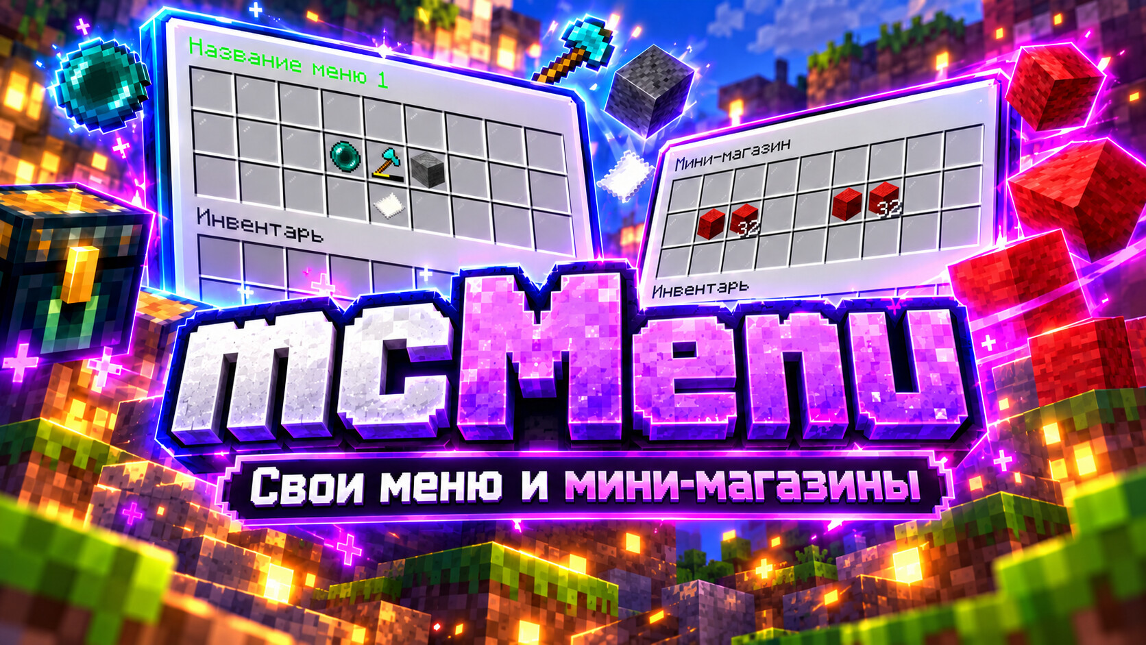 mcMenu - Кастомные меню